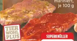 E-Center Edeka Mein Land Schweinenackensteaks Angebot