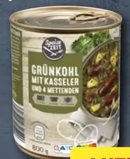 Aldi Nord Speise Zeit Grünkohl mit Kasseler und 4 Mettenden Angebot