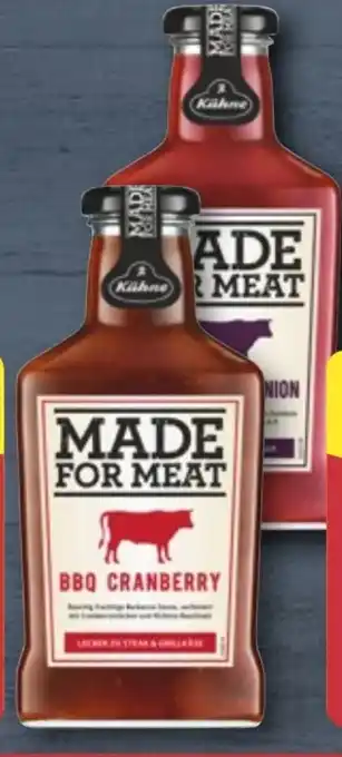 Aldi Nord Kühne Made for Meat Saucen Angebot