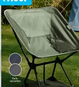 Aldi Nord Adventuridge Campingstuhl Angebot