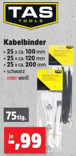 Thomas Philipps TAS TOOLS Kabelbinder Angebot