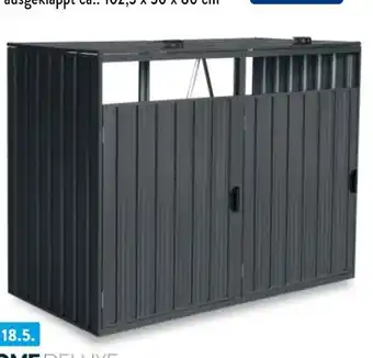 Aldi Nord Home Deluxe Mülltonnenbox Cubo Angebot