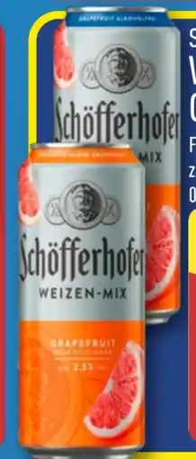 Aldi Nord Schöfferhofer Grapefruit Weizen-Mix Angebot