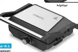 Aldi Nord Ambiano Panini-Grill PG-3 Angebot