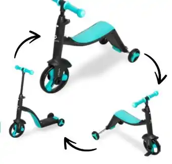 Aldi Nord L.A.Sports Laufrad-Scooter-Dreirad Angebot