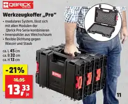 Thomas Philipps QBRICK Werkzeugkoffer ,,Pro" Angebot