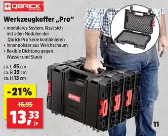 Thomas Philipps QBRICK Werkzeugkoffer ,,Pro" Angebot