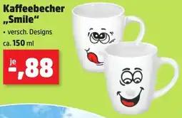 Thomas Philipps Kaffeebecher ,,Smile" Angebot
