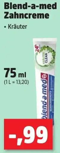 Thomas Philipps Blend-a-med Zahncreme Angebot