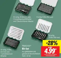 Lidl PARKSIDE Bit-Set Angebot