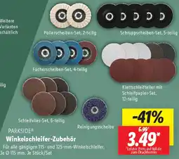 Lidl PARKSIDE Winkelschleifer-Zubehör Angebot