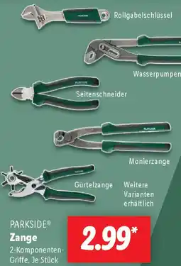 Lidl PARKSIDE Zange Angebot