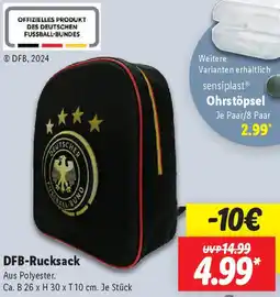 Lidl DFB-Rucksack Angebot