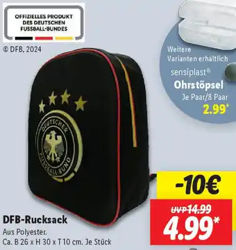 Lidl DFB-Rucksack Angebot