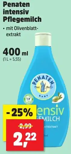 Thomas Philipps Penaten intensiv Pflegemilch Angebot