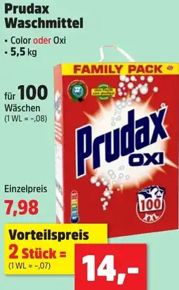 Thomas Philipps Prudax Waschmittel Angebot