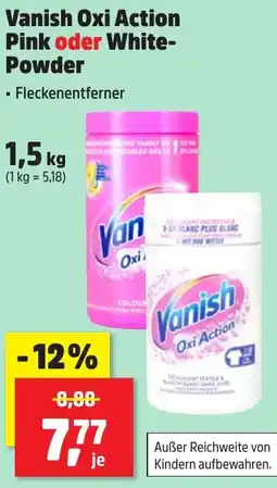 Thomas Philipps Vanish Oxi Action Pink oder White Powder Angebot