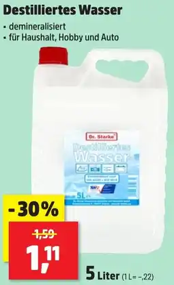 Thomas Philipps Dr. Starke Destilliertes Wasser Angebot