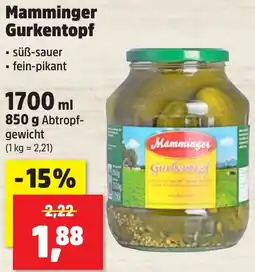 Thomas Philipps Mamminger Gurkentopf Angebot