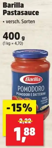 Thomas Philipps Barilla Pastasauce Angebot