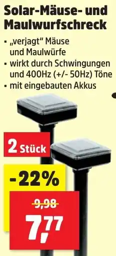 Thomas Philipps Solar-Mäuse- und Maulwurfschreck Angebot