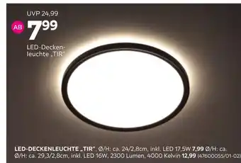 Mömax Led-deckenleuchte „tir“ Angebot
