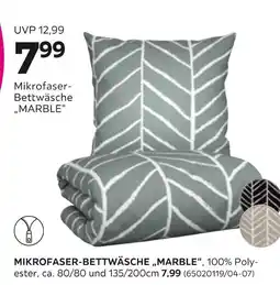 Mömax Mikrofaser-bettwäsche „marble“ Angebot