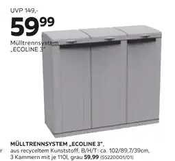 Mömax Mülltrennsystem „ecoline 3“ Angebot