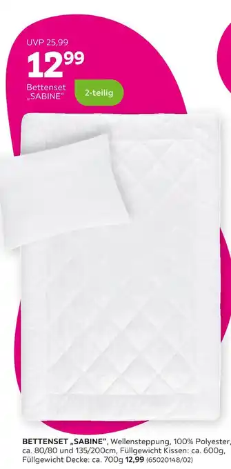 Mömax Bettenset „sabine“ Angebot