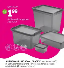Mömax Aufbewahrungsbox „blacky“ Angebot