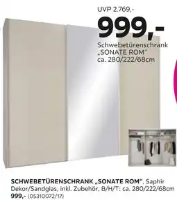 Mömax Schwebetürenschrank „sonate rom“ Angebot