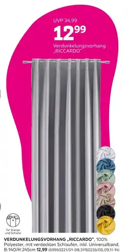 Mömax Verdunkelungsvorhang „riccardo“ Angebot