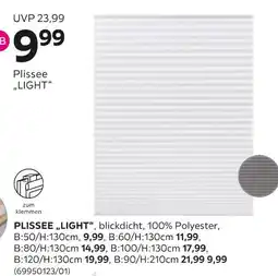 Mömax Plissee „light“ Angebot