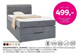 Mömax Boxspringbett „runner“ Angebot