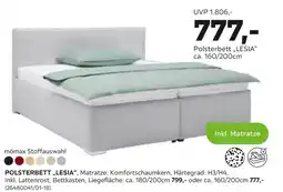 Mömax Polsterbett „lesia“ Angebot