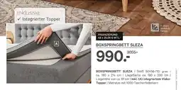 Kabs Polsterwelt Boxspringbett sleza Angebot