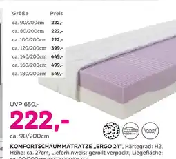 Mömax Komfortschaummatratze „ergo 24“ Angebot