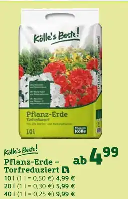 Pflanzen Kölle Kölle's beste! pflanz-erde – torfreduziert Angebot