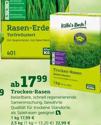 Pflanzen Kölle Kölle's beste! trocken-rasen Angebot