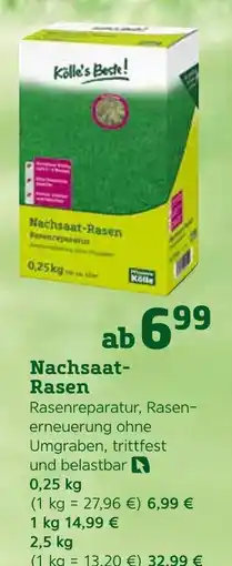Pflanzen Kölle Kölle's beste! nachsaat-rasen Angebot