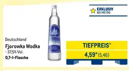 METRO Fjorowka wodka Angebot