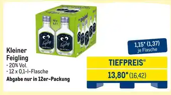 METRO Kleiner feigling Angebot