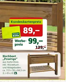 Pflanzen Kölle Hochbeet „prestige“ Angebot