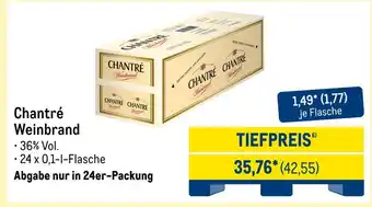 METRO Chantré weinbrand Angebot