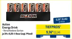 METRO Action energy drink Angebot