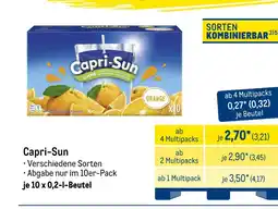 METRO Capri-sun fruchtsaft Angebot