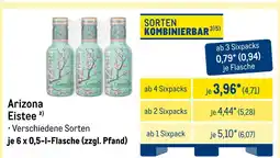 METRO Arizona eistee Angebot