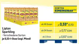 METRO Lipton sparkling Angebot
