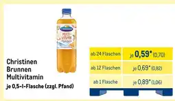 METRO Christinen brunnen multivitamin Angebot