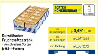 METRO Durstlöscher fruchtsaftgetränk Angebot